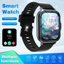 男女通用智能手表，具备通知、音乐播放和通话功能