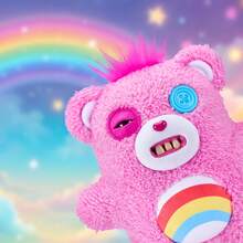 Spin Master 9-Inch  Plush Toys - Funshine Bear, Harmony Bear, Grumpy Bear, Share Bear. Funny Ugly Monster With Human Teeth, Collectible Gift Suitable For Children, Teens And Adults - Cheer Bear - View 3