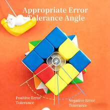 DELI 74530 數位魔術方塊 三階磁力設計 數字標識清晰易認 磁力定位精準轉動順滑 ABS 材質耐摔 適配兒童益智與初學者練習 - 彩色 - 查看 3