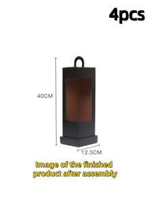 1pc Valentine's Day Flower Bouquet Packaging Box, Fresh Flower Gift Box, Floral Arrangement Box, Flower DIY Gift Bag, Flower Shop Packaging Supplies, Valentine's Day Wedding Party Gift Box - Black - View 9