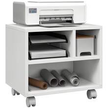 HOMCOM Arquivos de Arquivo - Branco - Ver 2