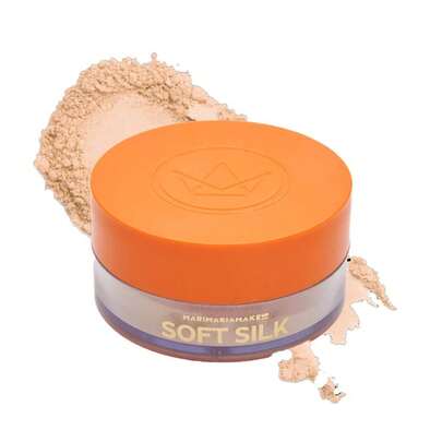 Pó Solto mari maria Soft Silk Invisible – Acabamento Aveludado, Textura Fina e Efeito Natural
