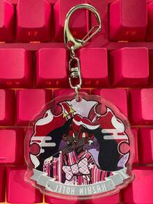 Porte-clés acrylique d'anime, figurine de dessin animé mignonne, jouet de collection, pendentif de sac, en stock - Multicolore - Voir 16