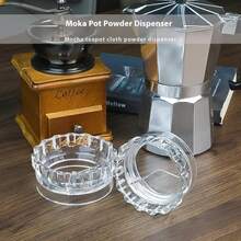 1 pieza de tamper de café para barista casero, anillo de dosificación de polvo rotativo, distribuidor de café, nivelador, accesorio - A5 - Ver 6