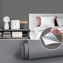 1 Roll Macaron Style Solid Color Peel And Stick Wallpaper, Textured Fashionable Self-Adhesive Contact Paper, Waterproof, Oil/Heat Resistant PET Aluminum Foil, Removable And Reusable Wall Decals In Multiple Colors, Easy To Install For Kitchen, Bedroom, Living Room, Dorm, No Damage - Multicolor - View 64