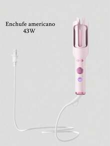 GENAI 30毫米自动卷发棒，带凹槽和冷风功能，5档温度设置，快速加热，轻松打造持久韩式海滩波浪卷发 - 美規A型插(110-127V) - 查看 12