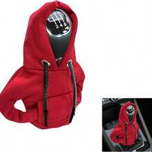 1pcs Gear Shift Hoodie Cover, Universal Car Shift Knob Hoodie, Mini Hoodie For Car Shifter, Automotive Interior Cute Gadgets, Car Accessories And Decorations - Nhiều màu - Xem 2