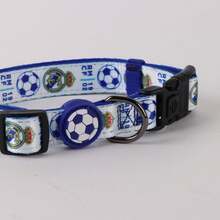 Real Madrid Dog Collar - Adjustable Pet Collar With Clasp, Comfortable And Durable For Walks And Daily Use ⚫ FREE Shipping ✅ 24/48h Delivery To Mainland Spain - Blue - View 4