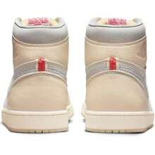 Air Jordan 1 Retro High OG Sail University Red Retro Basketball Shoes IH4363-100 Men's Shoes - Xám - Xem 5