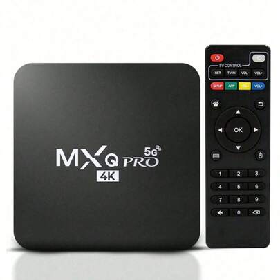 Reproductor HD decodificador de Android TV, decodificador MXQPRO, Decodificador de televisión