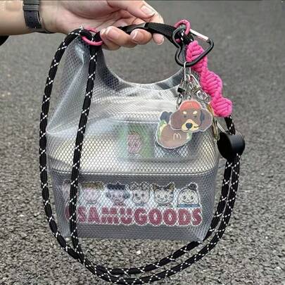 1 st våtpåse för badkläder och handdukar, vattentät klädpåse med handtag, dragkedja, oxfordtyg, våt- och torrpåse, våtklädpåse, för resor, gym och strand