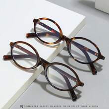 Sunglasses With Oval Frame And Niche Design For Women, High-Quality Small Retro Glasses. - Đồng - Xem 3