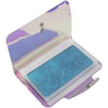 VNC 20 Slots Stamping Nail Art Light Blue Nail Art Stamp Plate Collection PVC Clear Color Image Plate Organizer For 6X12cm Size Stamping Plate Collection - B-pink - View 2