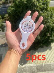 白色塑料蛋清分离器/蛋黄分离器/蛋清滤网，家用鸡蛋工具，烹饪烘焙工具，厨房小工具 - 白色 - 查看 9