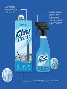 多用途光亮透明玻璃抛光清洁膏，适用于家庭和商业用途 - 彩色 - 查看 6