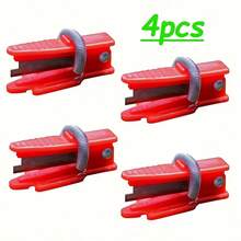 4件套符合人体工学的拇指和手指修枝剪 - 锋利刀片，可精确修剪蔬菜、香草、盆景和家庭园艺植物，防滑手柄，经久耐用 - 彩色 - 查看 6