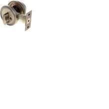 TOLEDO & CO INC V1800US5 Antique Brass Single Entry deadbolt, - como se muestra en la figura - Ver 1