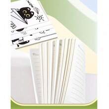 4/8本可爱黑猫插画笔记本，极简黑白治愈系学生课堂记事本，每日计划日记本，高品质便携式横线笔记本，创意文具礼品