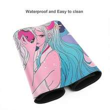 New Mouse Pad Pink Pig Extended Gaming Mousepad Kawaii Cartoon Desktop Mat With Stitched Non-Slip Rubber Base Cute Keyboard Pad (1).Jpg - 彩色 - 查看 7