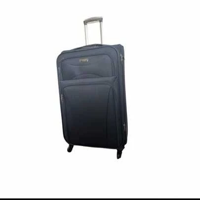 Blue Expandable Ultra Lightweight Soft Shell Luggage 8-Wheel 360° Rotation TSA Lock 18"-32"
