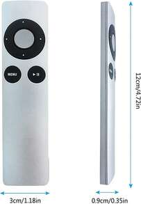 Apple Original Mando a distancia Remote Control para Apple TV (3.ª generación), Apple TV (2.ª generación) - Plateado - Ver 6