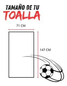 TendenciaToalla De Baño Pumas Unam Oficial Futbol 100% AlgodonCalidad premium - Azul 2 - Ver 2