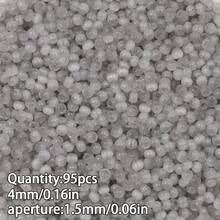 80/95颗彩色玻璃珠，珠宝制作DIY手工串珠，散珠配件，服装辅料 - diy - 查看 34