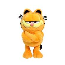 GARFIELD 1个全新柔软坐姿加菲猫毛绒玩偶，适合作为儿童生日礼物、女友礼物、情人节礼物、家庭小礼物、斋月礼物。 - 彩色 - 查看 8