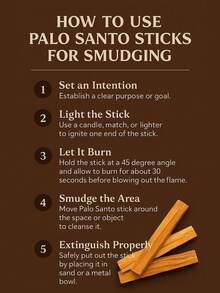 25g/50g, Peruvian Sacred Wood, Parosanto Wood Strips, Natural Sacred Wood, Raw Wood Strips, High-Oil Old Wood, Long-Lasting Fragrance, Naturally Fresh, Soothes The Mind And Body, Improves Focus, Promotes Meditation, And Purifies The Space - Sacred Wood - View 8