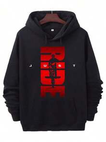 Men Outdoor Hoodies & Sweatshirts - Black - View 7