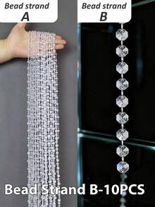 20 chiếc rèm trang trí đính kim sa màu bạc - Dây kim sa treo, thích hợp cho đám cưới, lễ đính hôn, tiệc sinh nhật, ngày Valentine, lễ tốt nghiệp - Không cần điện. - Nhiều màu - Xem 21