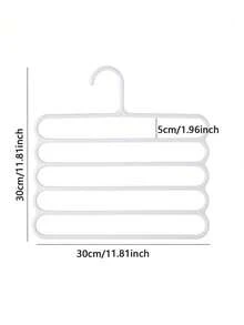 10件装多功能五层塑料围巾收纳架，防滑围巾领带展示架，节日装饰，房间装饰，家居装饰，卧室装饰，母亲节礼物，送给妈妈的礼物，也适用于洗衣房