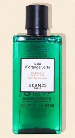 Hermès Hermes Eau D'Orange Verte Series Refreshing Body Shower Gel Gentle Cleansing Moisturizing Fragrance Gel With Orange Mint Woody Notes For Daily Body Care - Clear - View 1
