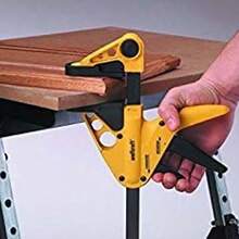 wolfcraft 3447403TV Abrazadera de barra de una mano y esparcidor de mandbula rpida, 6 - 15,24 centímetros - Ver 6