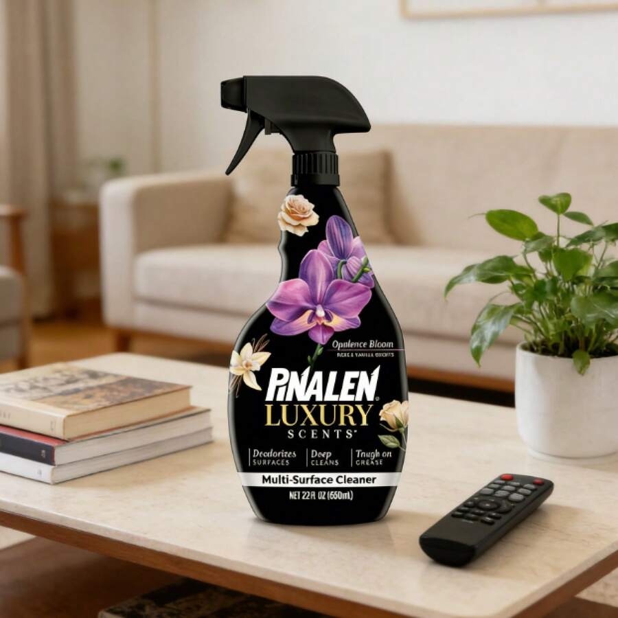 PINALEN Opulence Bloom Multipurpose Cleaner - 22 Fl Oz Luxury Scent, No Harsh Chemicals, Gentle On Surfaces - Opulence Bloom - View 1