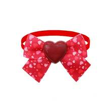 1/2/10 Stücke Valentinstag Liebe Haustier Krawattenhalsbänder, süße Liebe/Lippenabdruck/Fliege/Ein Pfeil Doppelherz/Ziegelstein Liebe/Kuchenelement, schaffen Sie eine festliche Atmosphäre für geliebte Haustiere, Dekoration, Welpen Verkleidung, Date/Party/Alltag Verkleidung sofort süß im Fokus, Katzen und Hunde vielseitige Verkleidung - Verschiedenfarbig - Übersicht 16