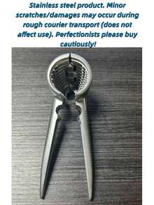 1pc Multi-Functional Metal Nutcracker, Non-Slip Handle Nutcracker, Magic Screwdriver, Durable Metal Nut Cracker For Home Use - Can Open Walnuts, Chestnuts - Multicolor - View 14