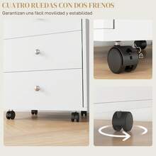 HOMCOM Arquivos de Arquivo - Branco - Ver 6