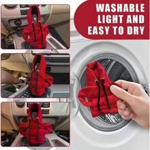 1pcs Gear Shift Hoodie Cover, Universal Car Shift Knob Hoodie, Mini Hoodie For Car Shifter, Automotive Interior Cute Gadgets, Car Accessories And Decorations - Nhiều màu - Xem 5