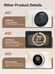 Waist & Abdomen Massage Belt, Fitness EMS Pulse Microcurrent Heating Compression Massage Belt, 8 Mode Settings And 16-Level EMS Intensity Heating Belt, 2-In-1 Full Body Shaping Therapy, Wireless Full Body Waist Slimming Smart Electric Abdominal Massager, For Weight Loss And Fat Burning EMS Massage - Multicolor - View 12