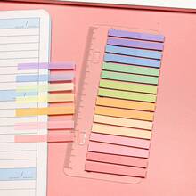 Bộ nhãn dán tự dính nhiều màu sắc (1 cái/6 cái/12 cái), 320 tờ mỗi kiểu, nhãn dán siêu mỏng, vật dụng thiết yếu cho học sinh chuẩn bị năm học mới, đánh dấu trang, màu sắc chuyển sắc, phù hợp cho văn phòng, trường học, sắp xếp tài liệu và sổ tay. - Nhiều màu - Xem 28