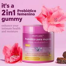 MVPCARE Probióticas para Mujeres | Con Olmo Resbaladizo y Cultivos Vivos | Apoyo al Bienestar Íntimo y Sensación de Frescura | Sabor Piña, 30 Días - 60 pastillas - Ver 2