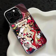 Funda de teléfono genial de Anime-H--hotelS para 17 16 15 14 13 12 11 8 Pro Plus, funda colorida para 17 Pro, forros para, funda barata para 17, Día de San Valentín - Multicolor 6 - Ver 10