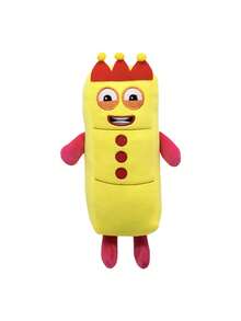 Numberblocks Plush Dolls, Plush Toys, Baby Numbers, Preschool Math Learning Toys, Soft Toys, Number Blocks, Soft Velvet Toys, Children's Birthday Gifts, Perfect Choice - Multicolor - View 8