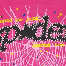 SP5DER Hoodie Cobweb Pattern Spider Worldwide Tracksuit Unisex Sweatshirt Men Women Graphic Outwear, Tracksuit Pullover Sweatshirt For Women Men Matching Hoodies For Couples - Áo hoodie màu đỏ hồng - Xem 7