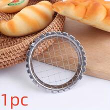 Stainless Steel Egg Slicer, Boiled Egg Slicer, Tomato Slicer, Mashed Potato Cutter, French Fry Cutter, Salad & Fruit Slicer - Multicolor - View 9