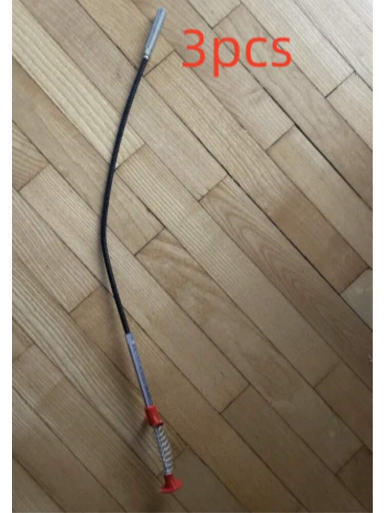 1pc Multi-Functional Drain Pipe Cleaning Claw, Flexible & Foldable 4-Claw Drain Opener, Kitchen Sink Garbage Remover, Bathroom Toilet Plunger, Bathroom Drain Cleaner Tool, Sink Drain Unclogger, Designed For Bathroom, Sink, Toilet And Washbasin Pipe Blockage, Essential Tool For Household Drain Unclogging (Random Color/Style) - Four-claw Retriever - View 10