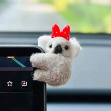 1 chiếc đồ trang trí nội thất xe hơi hình gấu Koala dễ thương, dùng để trang trí bảng điều khiển xe hơi. - Gấu Koala - Xem 7