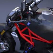 1pc/2pcs CNC Aluminum Alloy Adjustable Handlebar Handguard Brake Lever Protector For Motorcycle Bicycle Dirt Bike Electric Bike Universal - 1 Item 2 - View 4