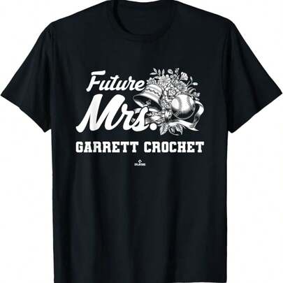 Future Mrs Garrett Crochet Chicago Baseball MLBPA T-Shirt (1)